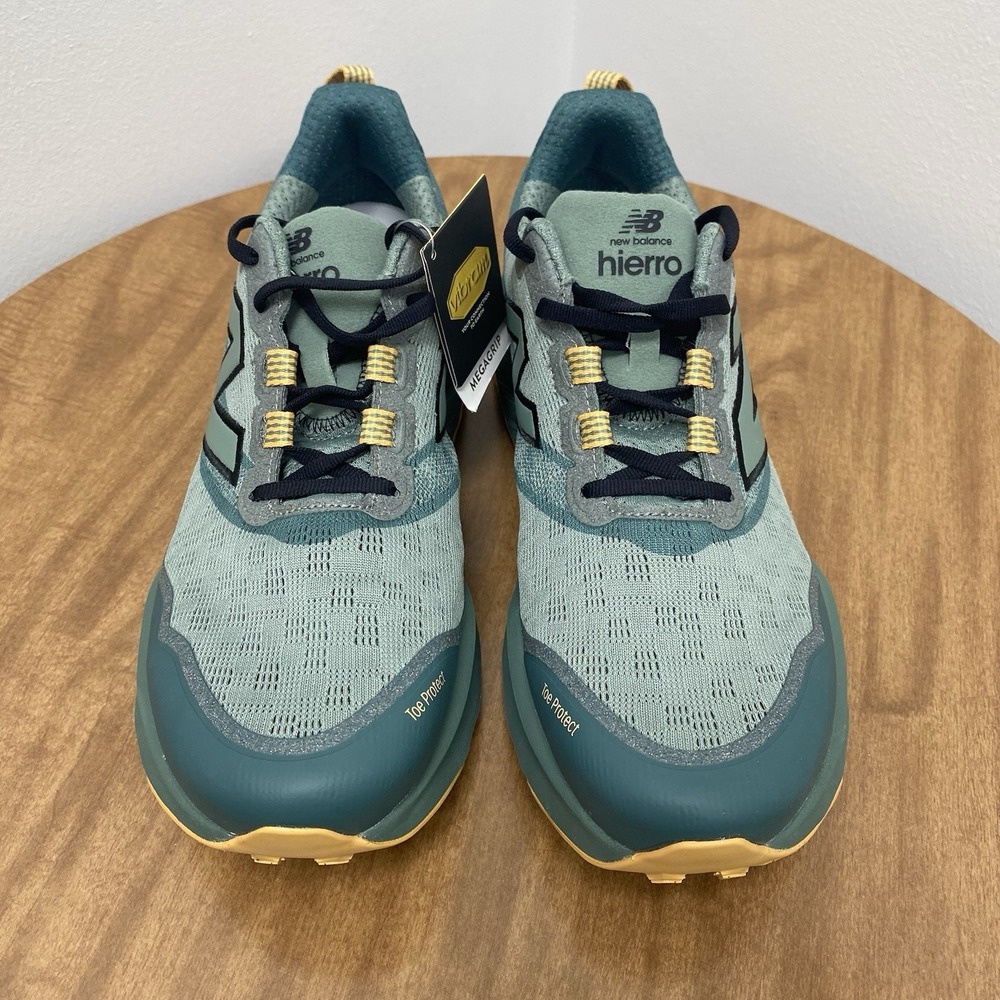 New Balance Men's Fresh Foam X Hierro V9 Green Black Size 11.5D Trail run